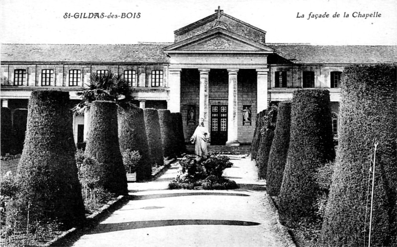 Chapelle de Saint-Gildas-des-Bois (anciennement en Bretagne).