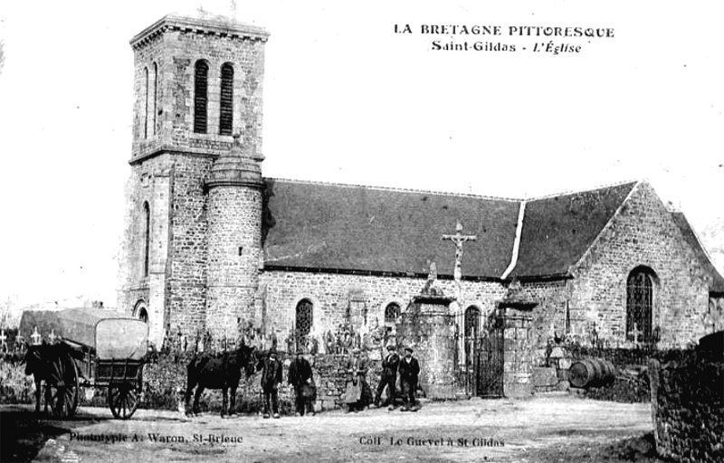 Eglise de Saint-Gildas (Bretagne).