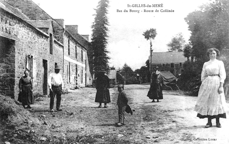 Ville de Saint-Gilles-du-Men (Bretagne).