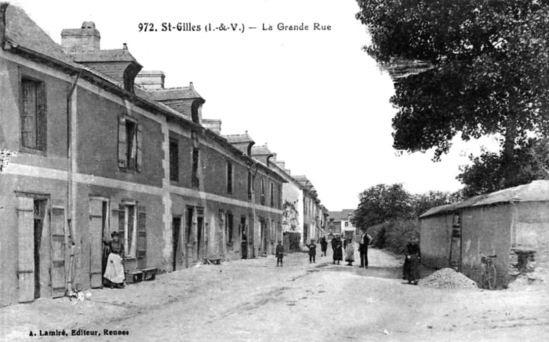 Ville de Saint-Gilles (Bretagne).