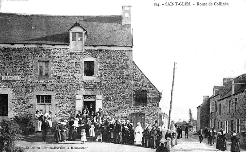 Ville de Saint-Glen (Bretagne).