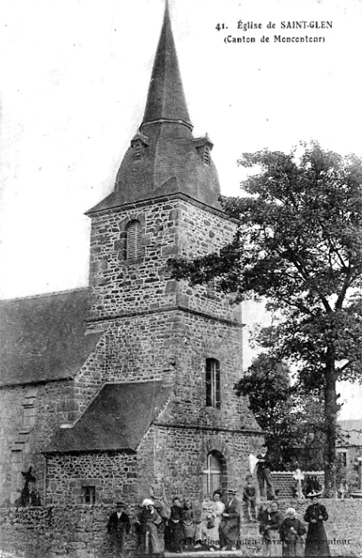 Eglise de Saint-Glen (Bretagne).