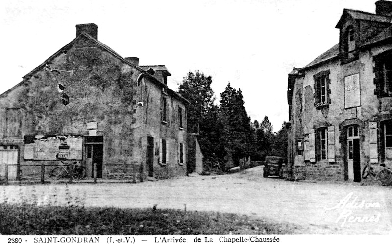 Ville de Saint-Gondran (Bretagne).