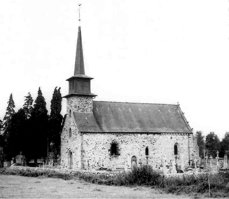 Eglise de Saint-Gondran (Bretagne).