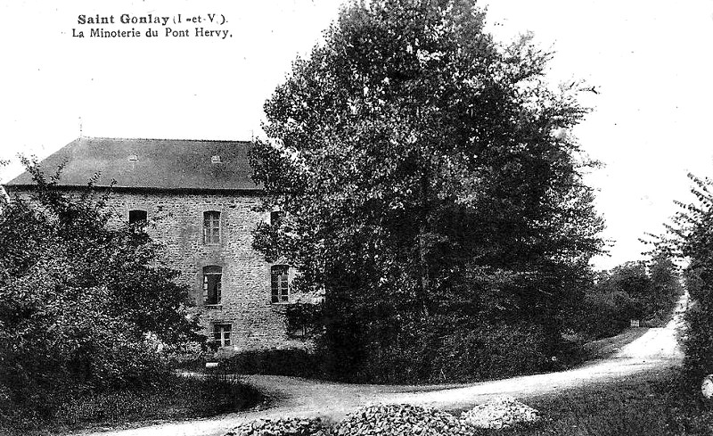 Moulin de Saint-Gonlay (Bretagne).