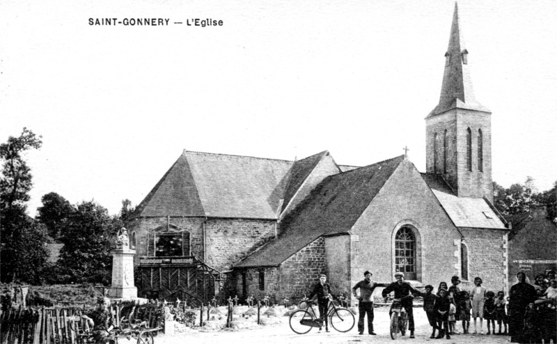 Eglise de Saint-Gonnery (Bretagne).