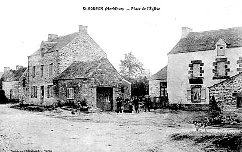 Ville de Saint-Gorgon (Bretagne).