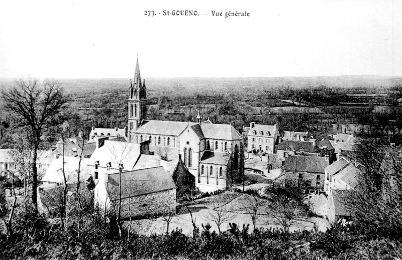 Ville de Saint-Gouno (Bretagne).