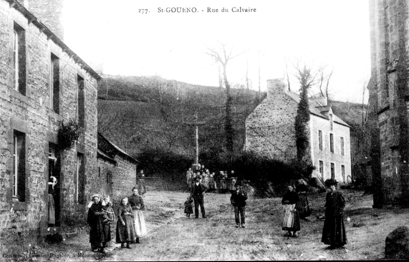 Ville de Saint-Gouno (Bretagne).