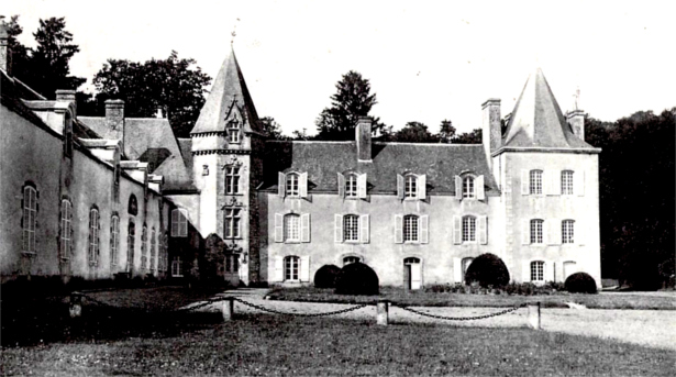 Le chteau du Brossais  Saint-Grav (Bretagne).