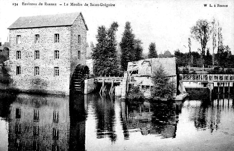 Moulin de Saint-Grgoire (Bretagne).