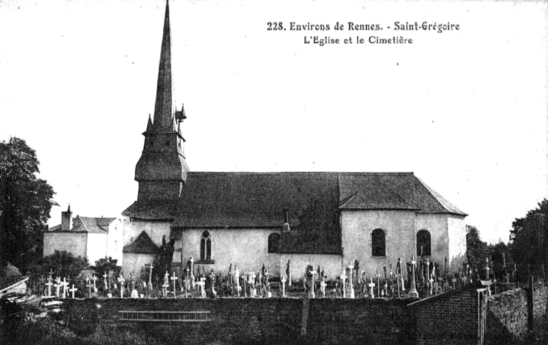 Eglise de Saint-Grgoire (Bretagne).