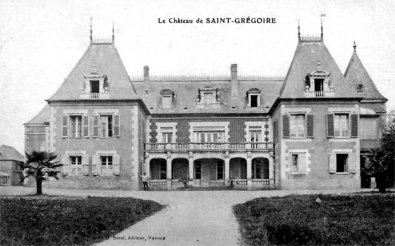 Chteau de Saint-Grgoire (Bretagne).