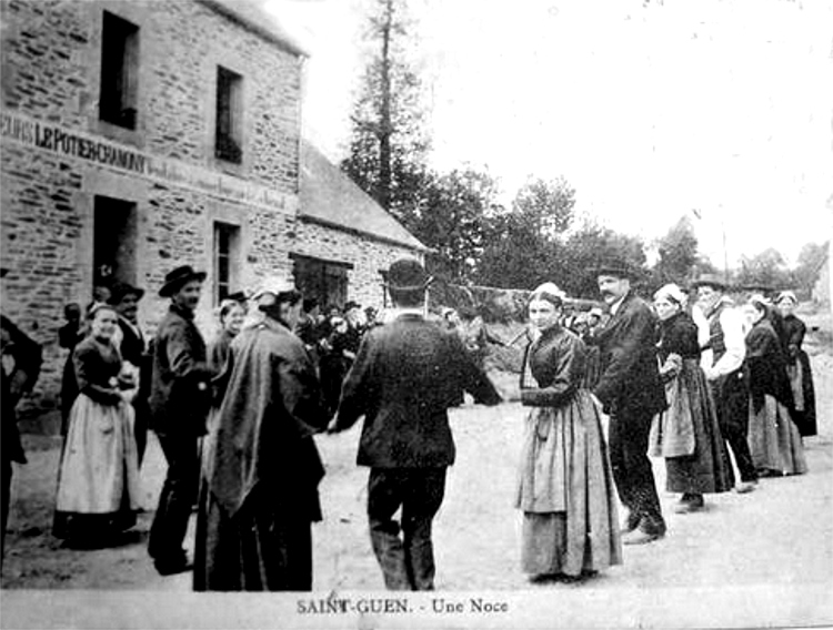 Mariage  Saint-Guen (Bretagne).