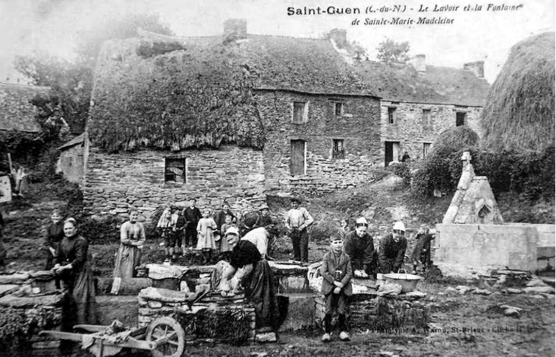 Lavoir de Saint-Guen (Bretagne).