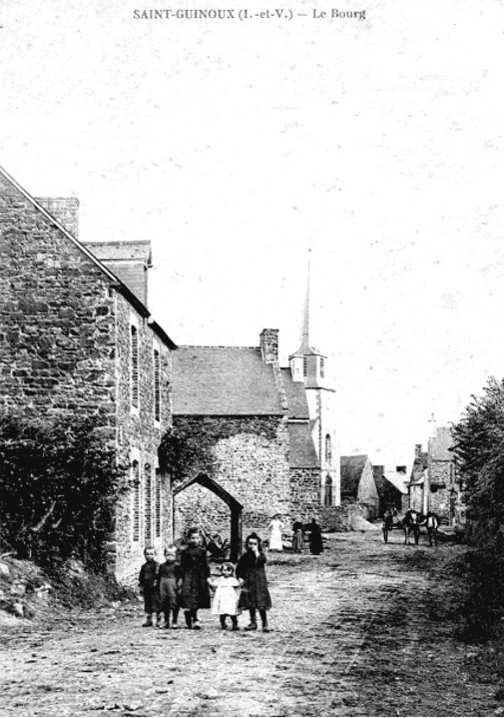 Ville de Saint-Guinoux (Bretagne).