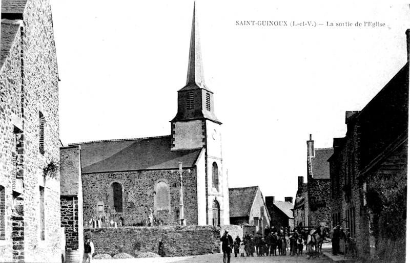 Eglise de Saint-Guinoux (Bretagne).