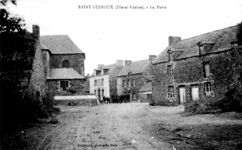 Ville de Saint-Guinoux (Bretagne).