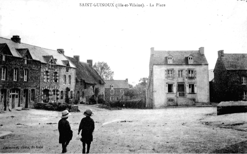 Ville de Saint-Guinoux (Bretagne).