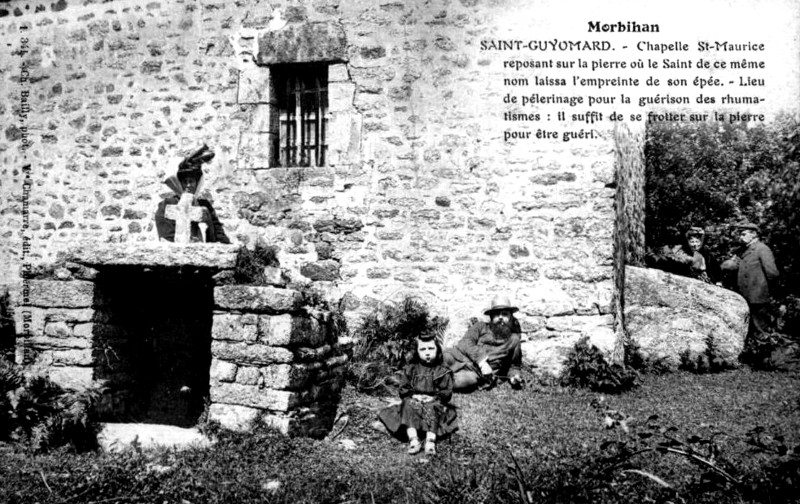 Chapelle St-Maurice de Saint-Guyomard (Bretagne).