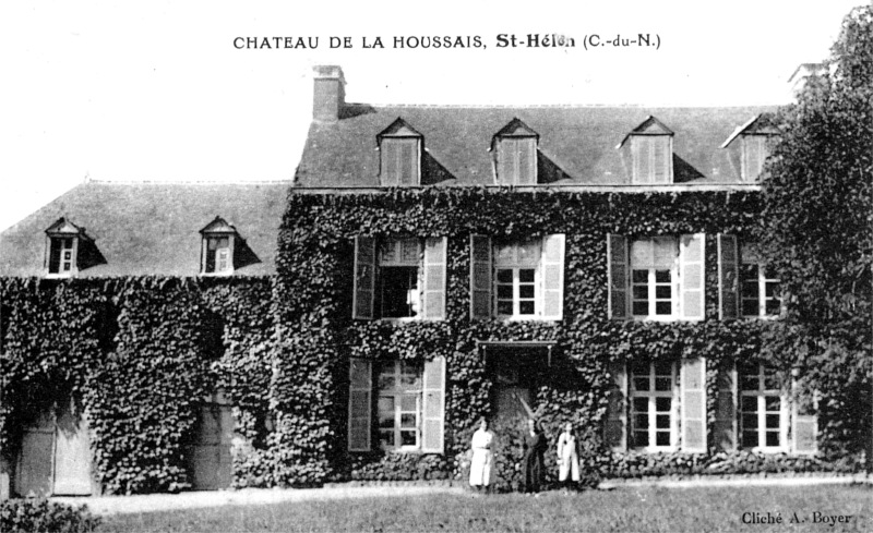 Manoir de la Houssais à Saint-Hélen (Bretagne).
