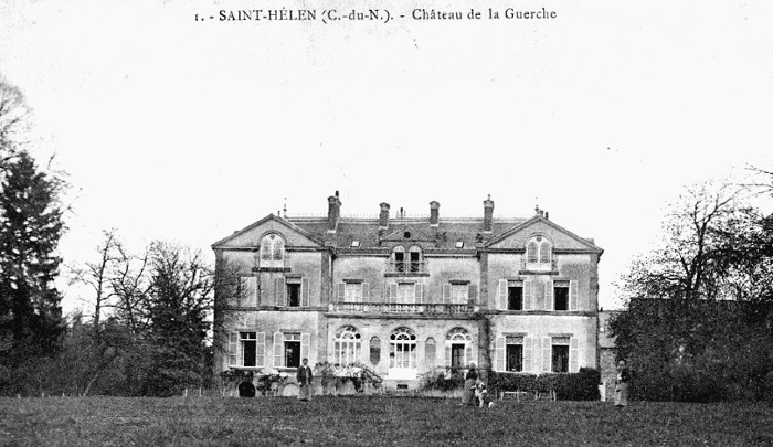 Manoir de la Guerche  Saint-Hlen (Bretagne).