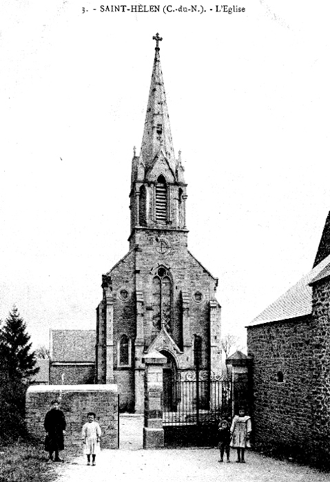 Eglise de Saint-Hlen (Bretagne).