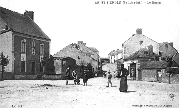 Ville de Saint-Herblain, historiquement en Bretagne.