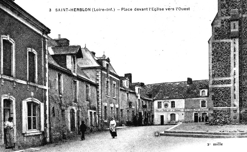 Ville de Saint-Herblon (anciennement en Bretagne).