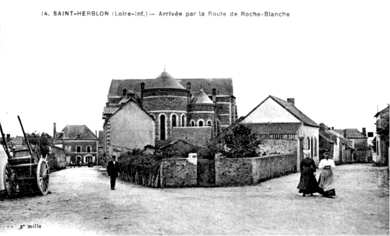 Ville de Saint-Herblon (anciennement en Bretagne).