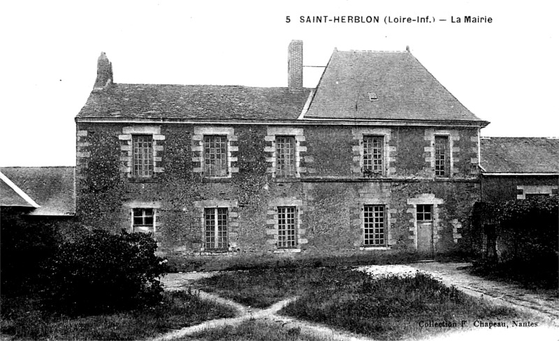 Ville de Saint-Herblon (anciennement en Bretagne).