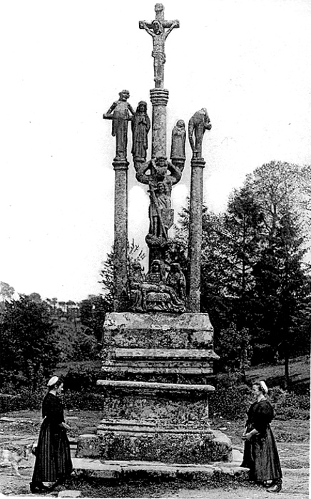 Calvaire de Saint-Hernin (Bretagne).