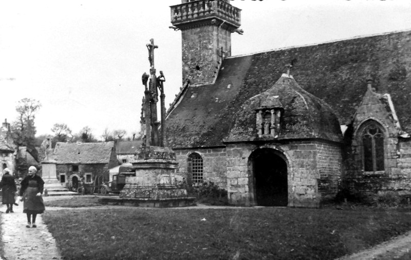 Eglise de Saint-Hernin (Bretagne).