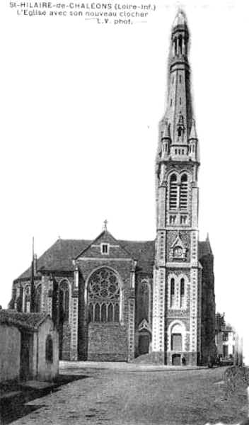 Eglise de Saint-Hilaire-de-Chalons (anciennement en Bretagne).