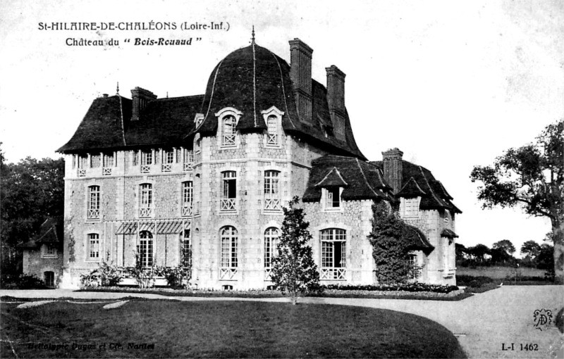 Chteau Bois-Rouaud  Saint-Hilaire-de-Chalons (anciennement en Bretagne).
