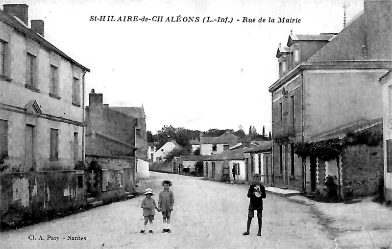Ville de Saint-Hilaire-de-Chalons (anciennement en Bretagne).