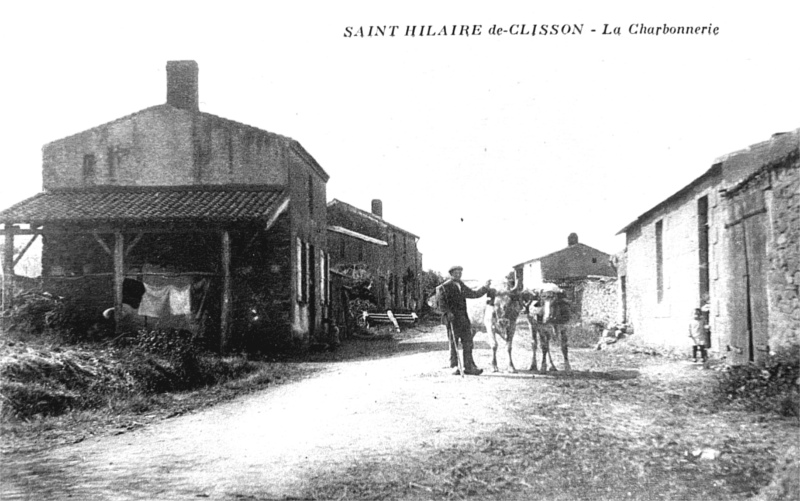 Ville de Saint-Hilaire-de-Clisson (Bretagne).