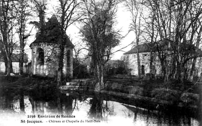 Chteau de Saint-Jacques-de-la-Lande (Bretagne).