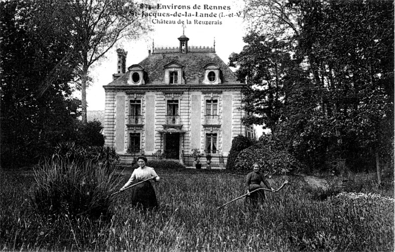 Chteau de Saint-Jacques-de-la-Lande (Bretagne).