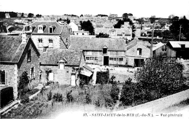 Ville de Saint-Jacut-de-la-Mer (Bretagne).