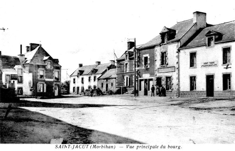 Ville de Saint-Jacut-les-Pins (Bretagne).