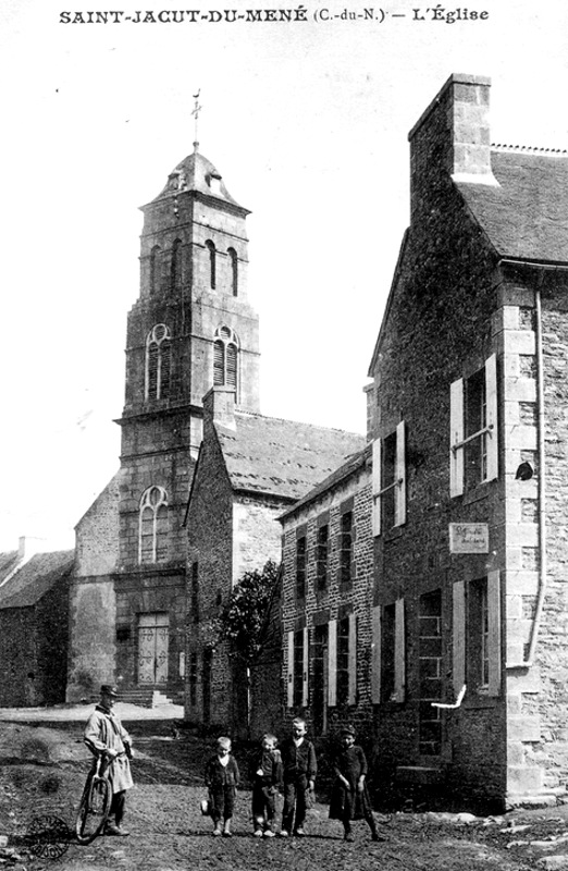 Eglise de Saint-Jacut-du-Men (Bretagne).