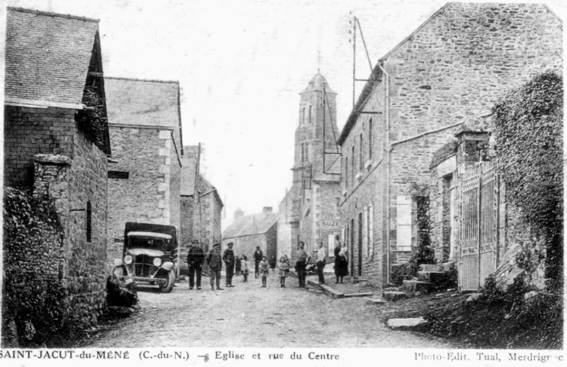 Ville de Saint-Jacut-du-Men (Bretagne).