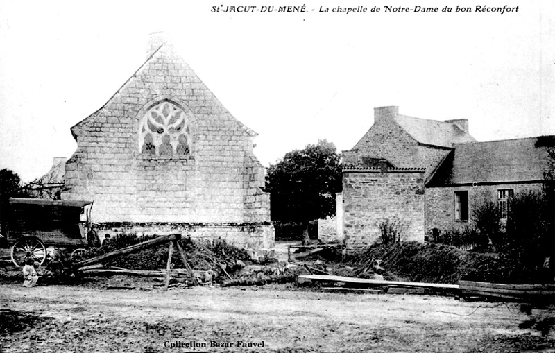 Chapelle de Saint-Jacut-du-Men (Bretagne).