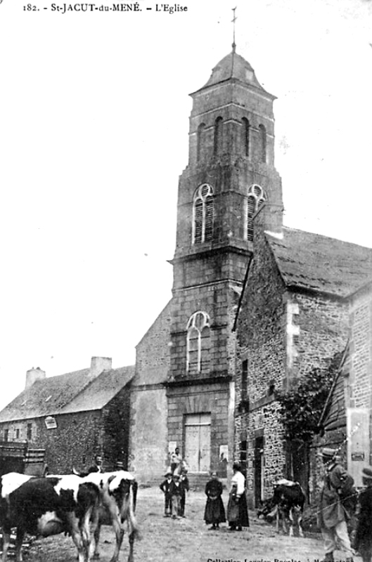 Eglise de Saint-Jacut-du-Men (Bretagne).