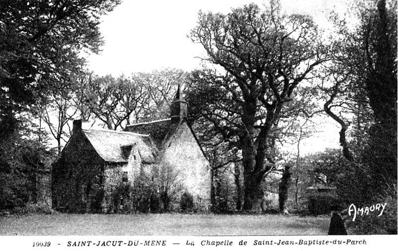 Chapelle de Saint-Jacut-du-Men (Bretagne).