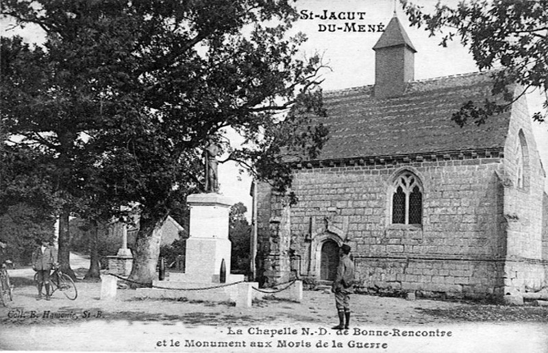 Chapelle de Saint-Jacut-du-Men (Bretagne).