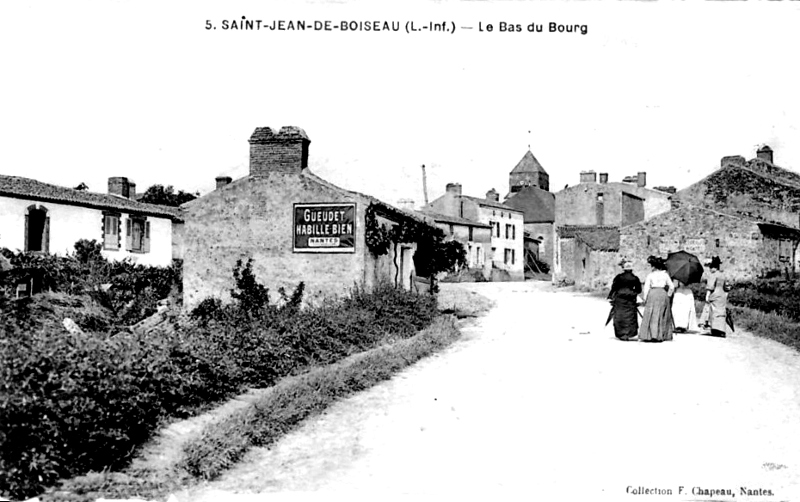 Ville de Saint-Jean-de-Boiseau (Bretagne).