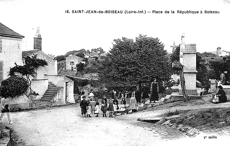 Ville de Saint-Jean-de-Boiseau (Bretagne).