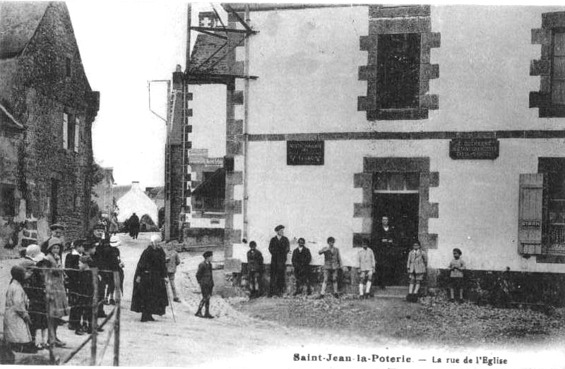 Ville de Saint-Jean-la-Poterie (Bretagne).